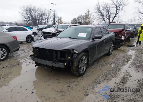 2017 Dodge Charger Sxt Awd из США, поврежденный, VIN 2C3CDXJG8HH505754
